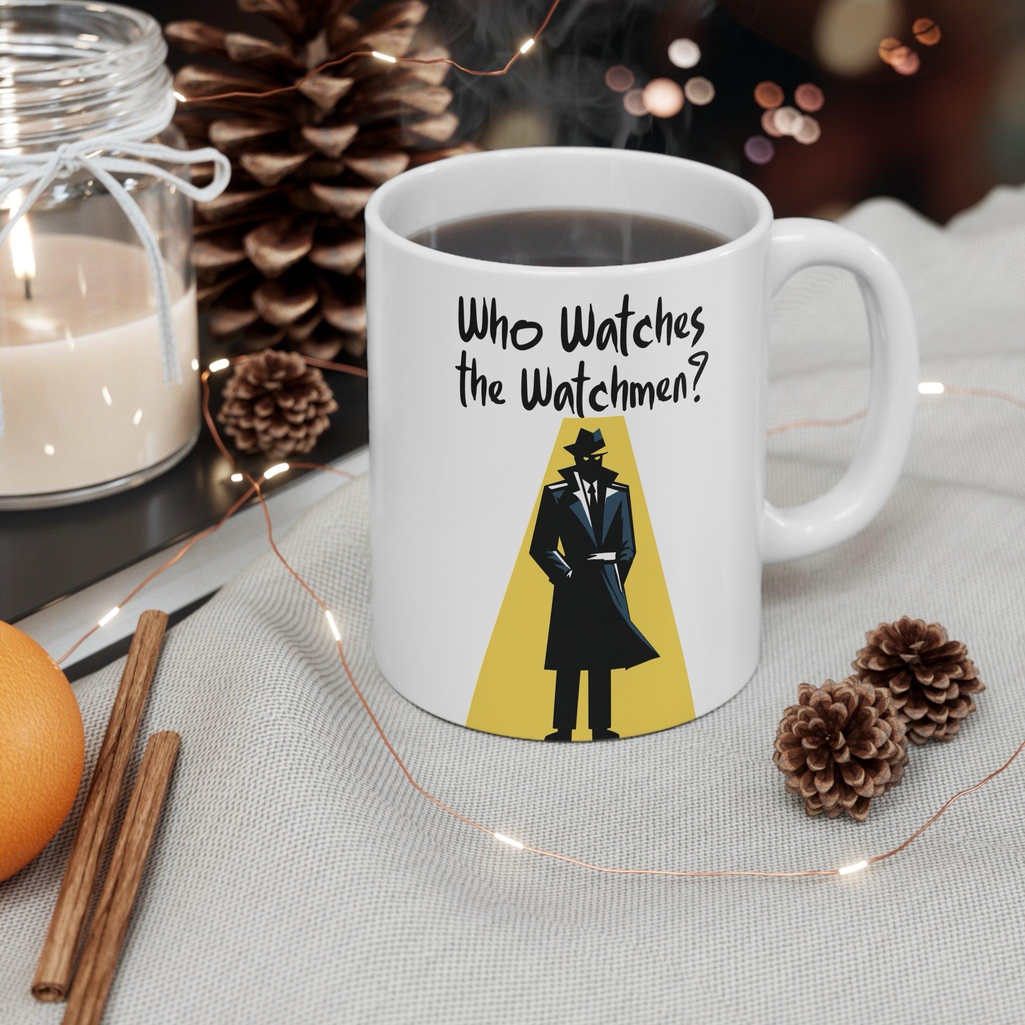 Who Watches the Watchmen? Mug | Buy Online from The Home Crafters