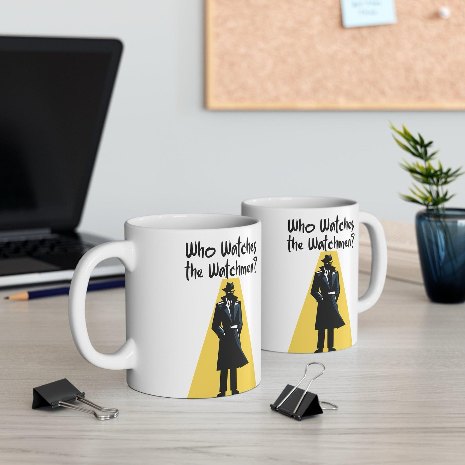 Who Watches the Watchmen? Mug | Buy Online from The Home Crafters