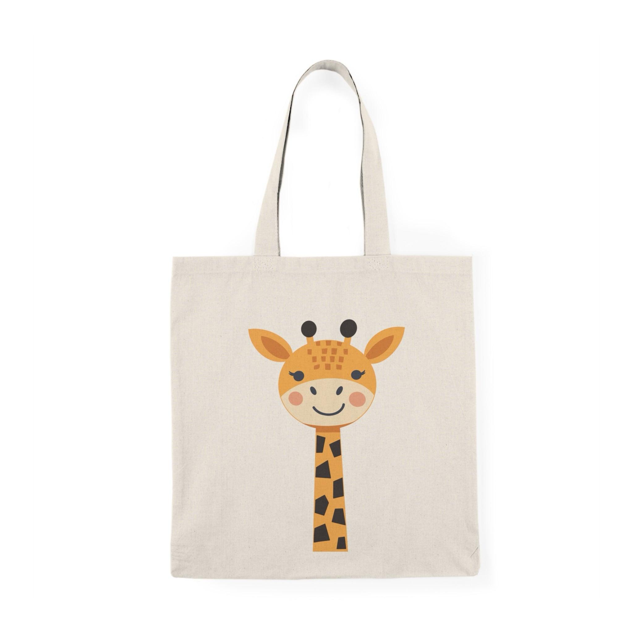 Giraffe Tote Bag – Elegant Wildlife Eco Shopper | Buy Online from The Home Crafters