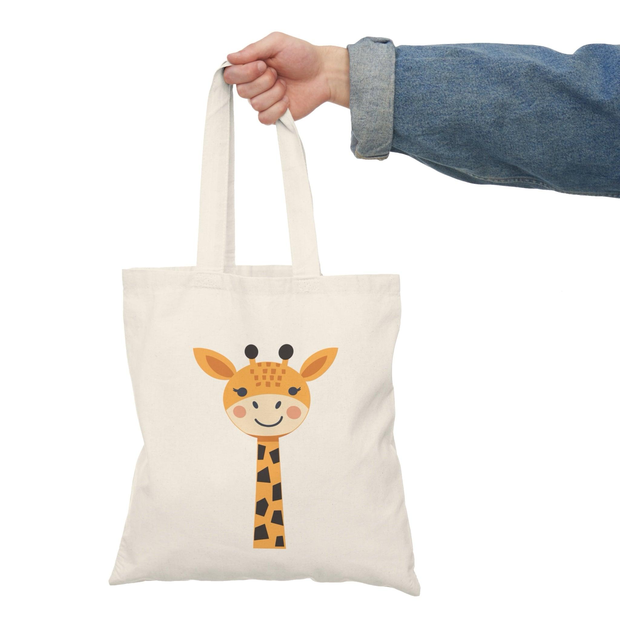 Giraffe Tote Bag – Elegant Wildlife Eco Shopper | Buy Online from The Home Crafters