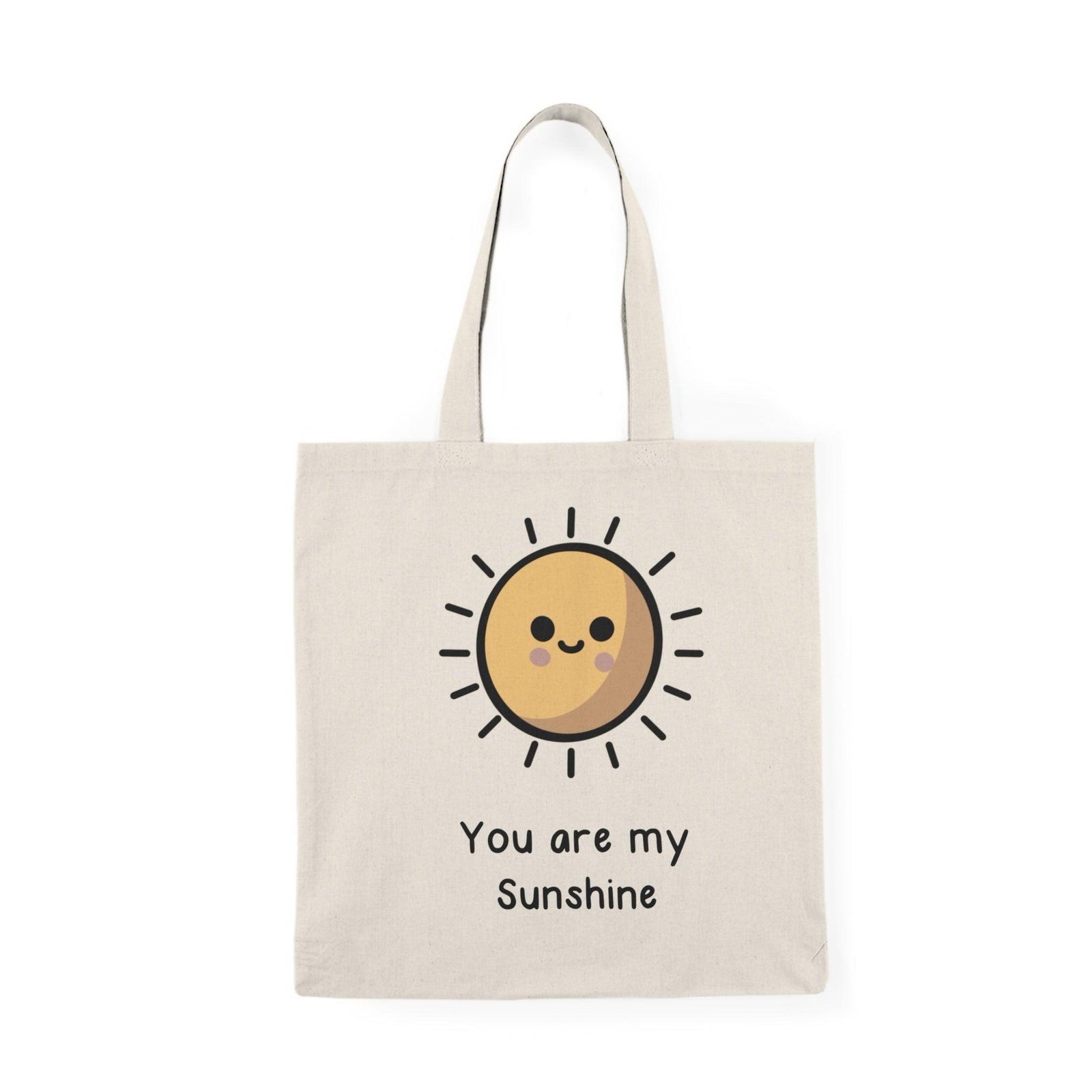 You Are My Sunshine Tote Bag – Cheerful Cartoon Sun Design | Buy Online from The Home Crafters