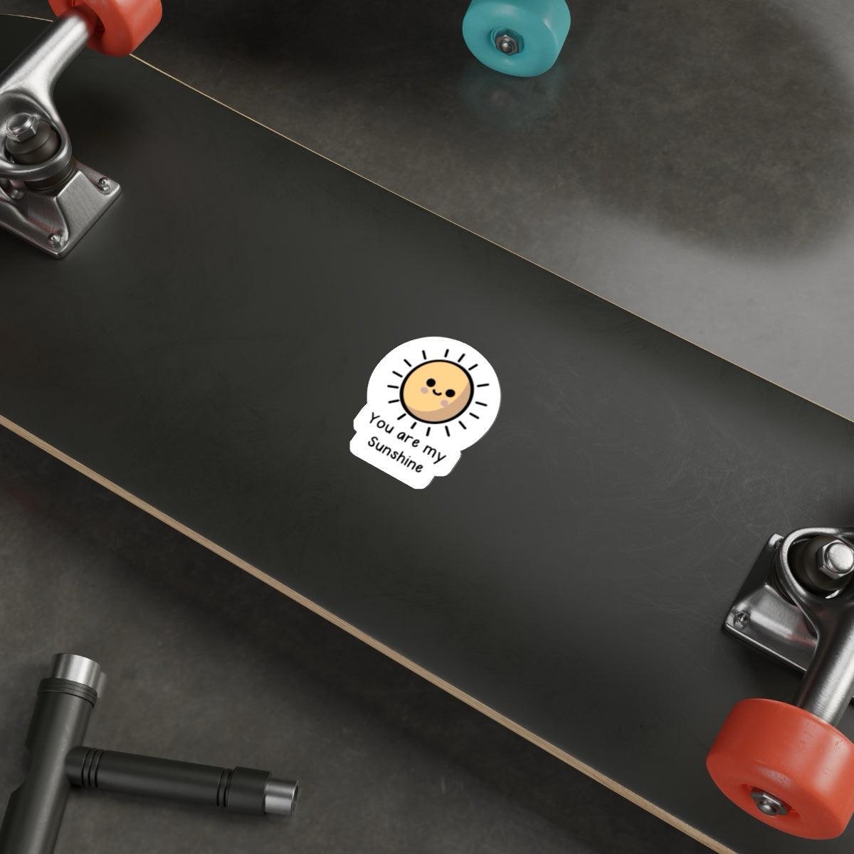 You Are My Sunshine – Happy Waterproof Sticker | Buy Online from The Home Crafters