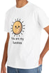 You Are My Sunshine T-Shirt | Uplifting Cute Sun Tee | Buy Online from The Home Crafters