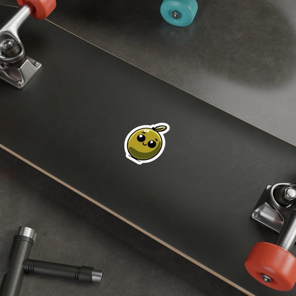 Cute Olive Sticker – Waterproof Kawaii Vinyl Decal | Buy Online from The Home Crafters