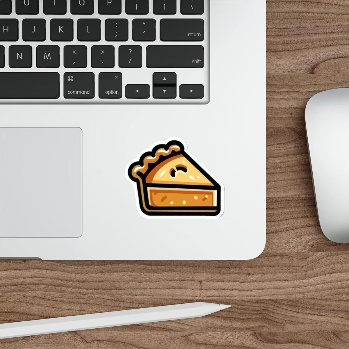 Cute Pie Sticker – Sweet Cartoon Dessert Waterproof Vinyl | Buy Online from The Home Crafters