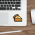 Cute Pie Sticker – Sweet Cartoon Dessert Waterproof Vinyl | Buy Online from The Home Crafters