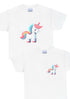 Minimalist Cartoon Unicorn T-Shirt | Whimsical Magic Tee | Buy Online from The Home Crafters