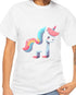 Minimalist Cartoon Unicorn T-Shirt | Whimsical Magic Tee | Buy Online from The Home Crafters