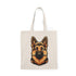 Cartoon German Shepherd Tote Bag – Dog Lover Eco Tote | Buy Online from The Home Crafters