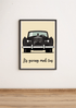 Mob Ties Elegance Art Print | Rolls Royce Gangster PosterMob Ties Print | Buy Online from The Home Crafters