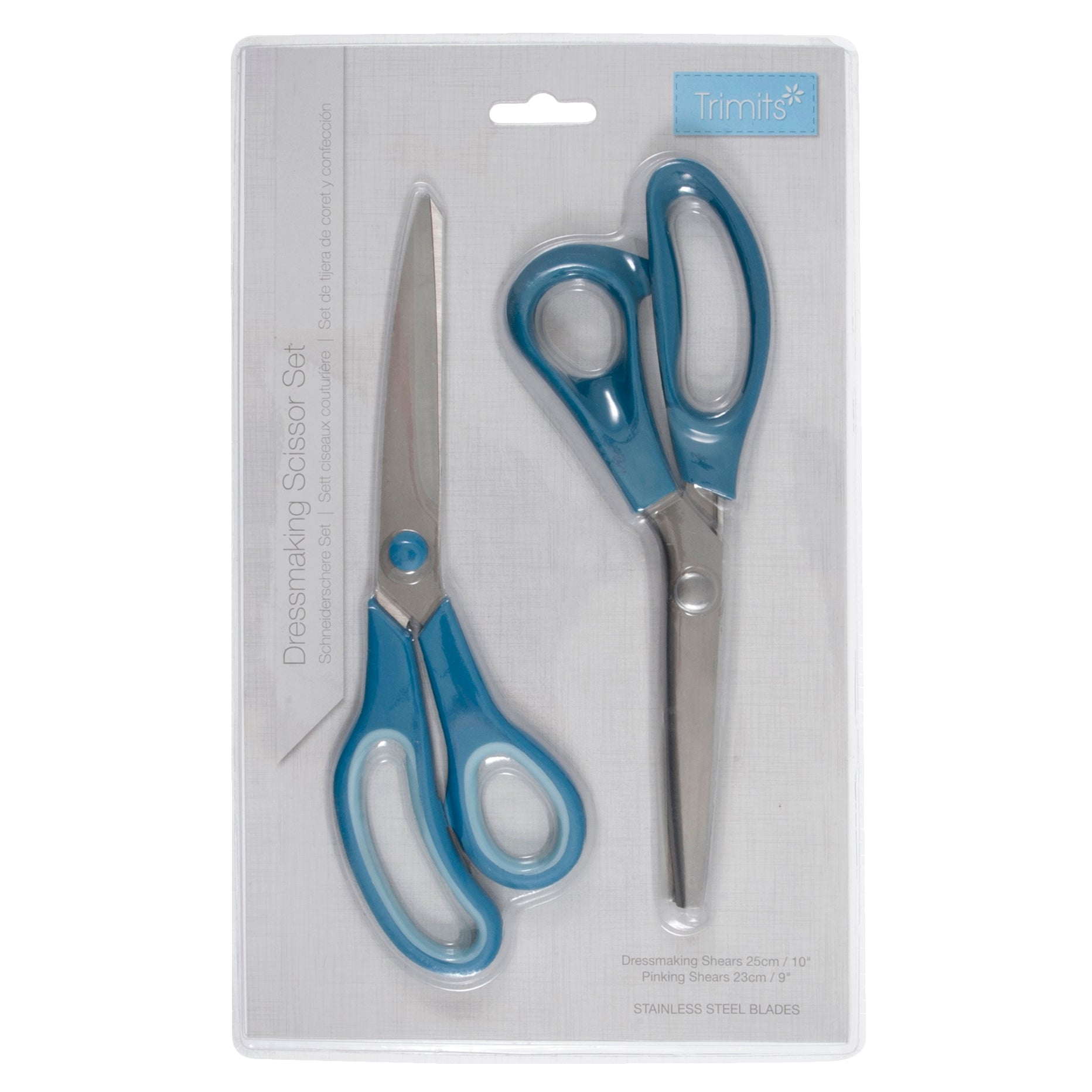 Trimits Scissor Set: Dressmaking & Pinking Shears: 2 Piece | Buy Online from The Home Crafters