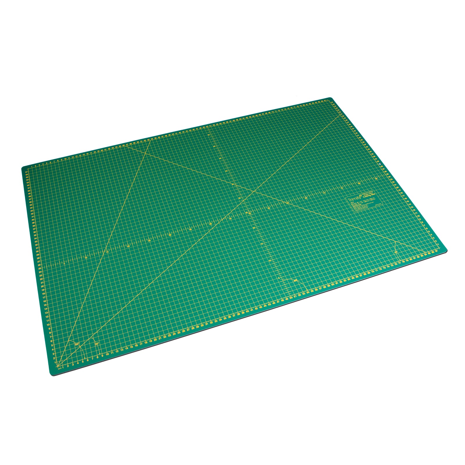 Imperial & Metric Self Healing Cutting Mat for Quilting & Crafts