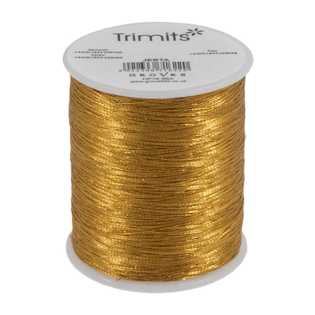Trimits Metallic Embroidery Thread: 180m