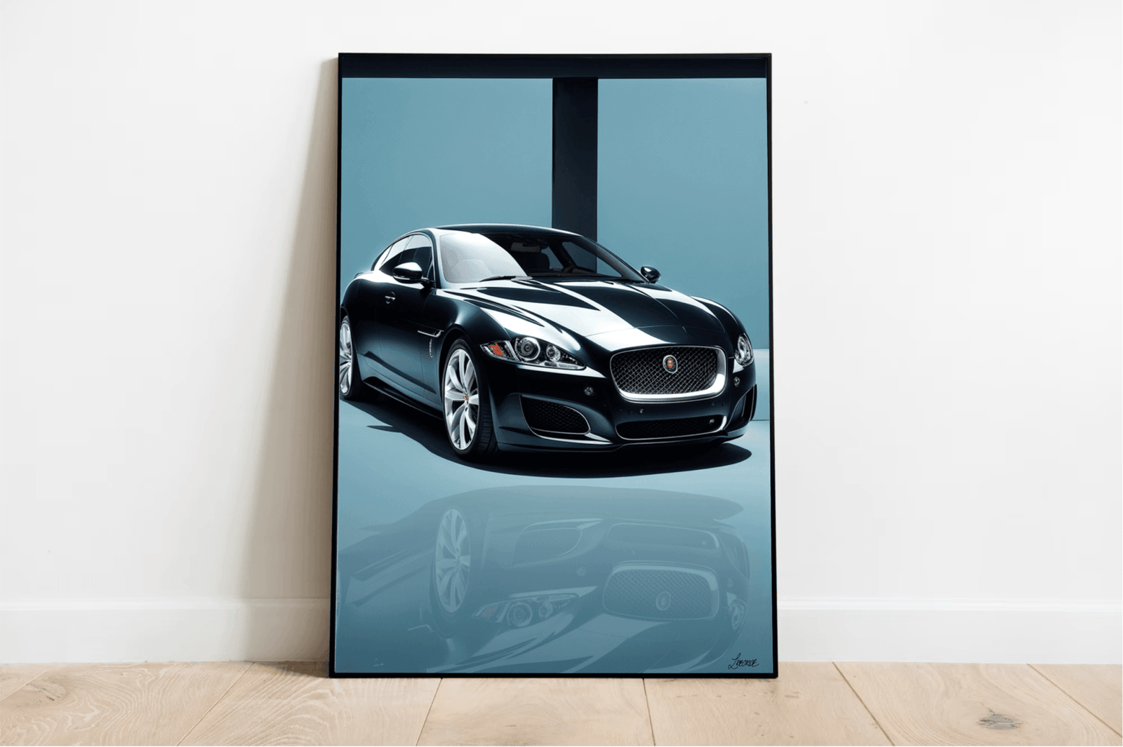 Luxury Car Wall Art | Sleek Showroom - Inspired Auto Print | Buy Online from The Home Crafters