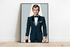 Anime James Bond Art Print | A3 A4 A5 Poster | Spy Decor | Buy Online from The Home Crafters