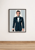 Anime James Bond Art Print | A3 A4 A5 Poster | Spy Decor | Buy Online from The Home Crafters