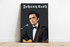 Johnny Cash Poster | Man in Black Cartoon Print | Buy Online from The Home Crafters