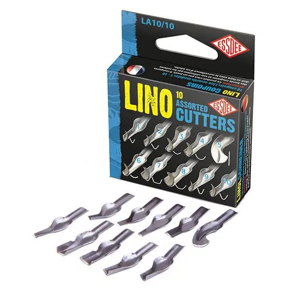 10 Lino Cutter Blades - (Styles 1 - 10) | Buy Online from The Home Crafters