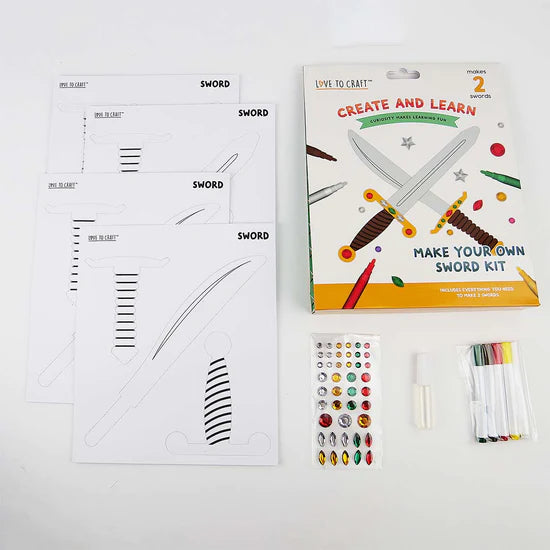 Love to Craft: Make Your Own Sword Kit