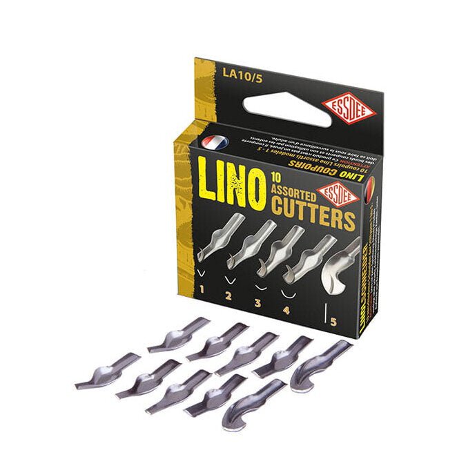 Lino Cutter Blades 10 Assorted styles 1 to 5 | Buy Online from The Home Crafters