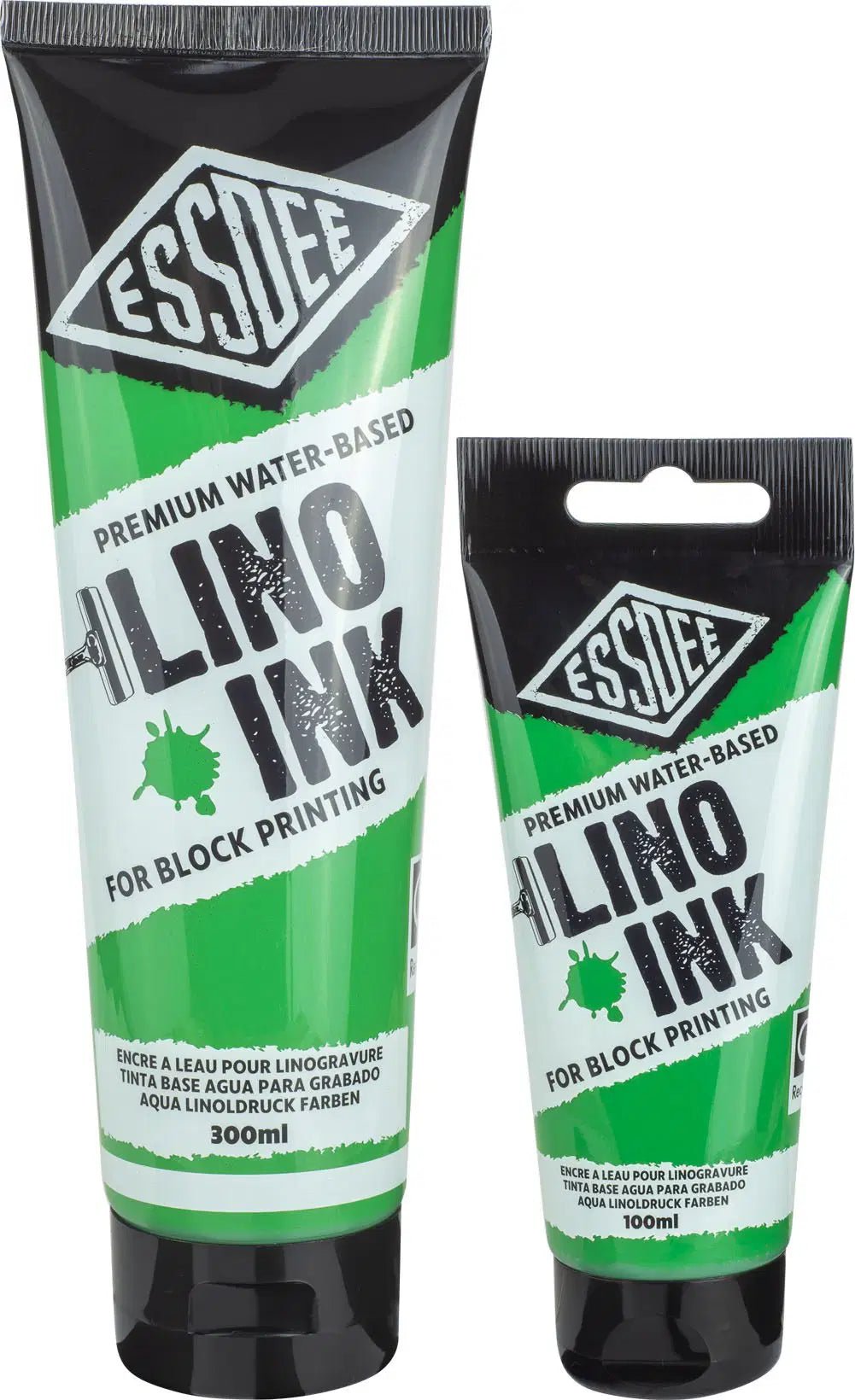 Block Paining Ink Premium Block Printing Ink Black 100ml - The Home Crafters – The Home ...