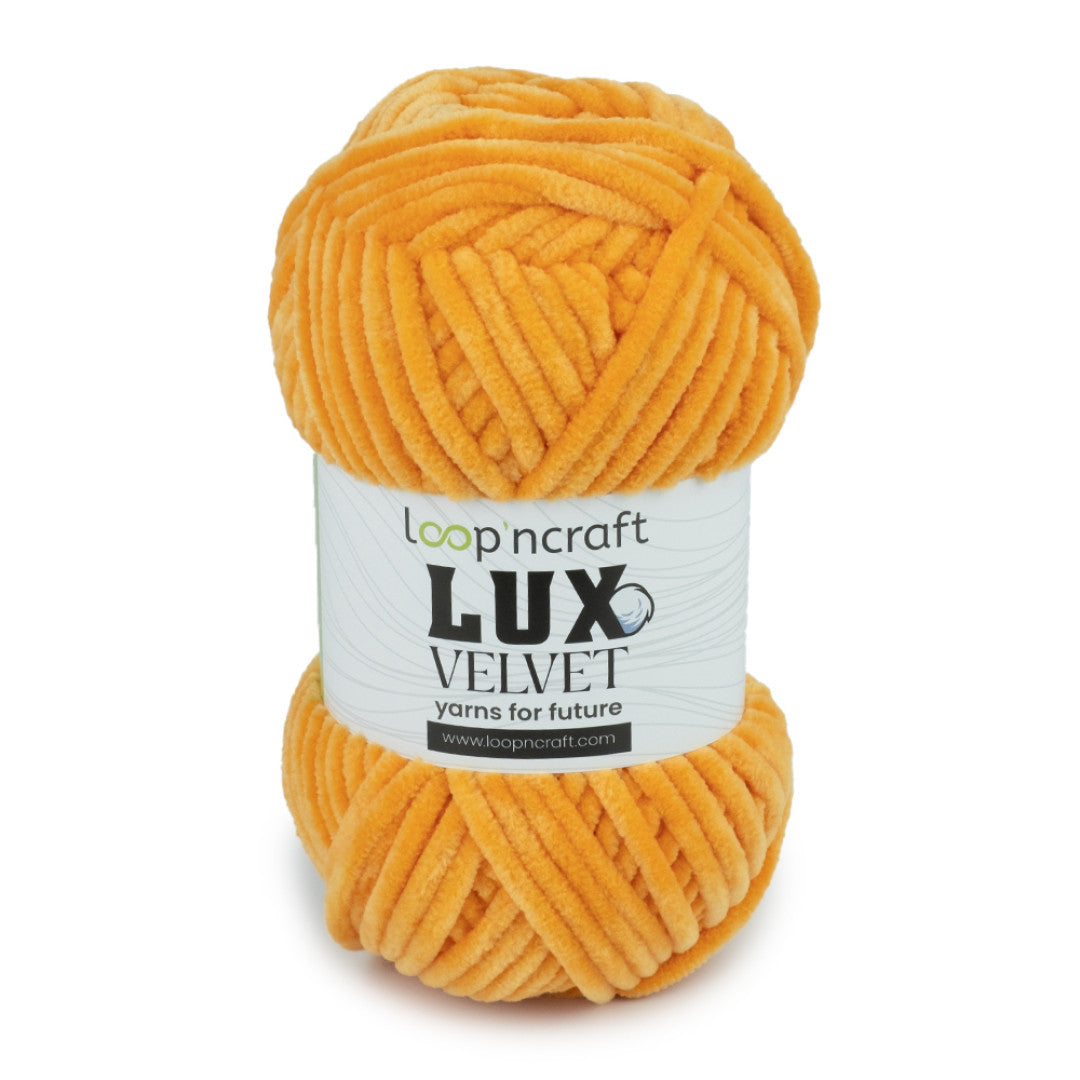 Loop'nCraft Lux Velvet Yarn - 100g