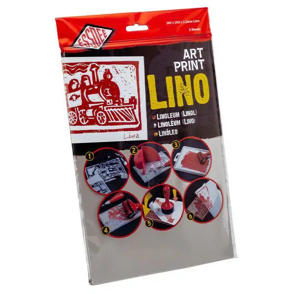 EssDee Grey Lino - 2 Sheets | Buy Online from The Home Crafters