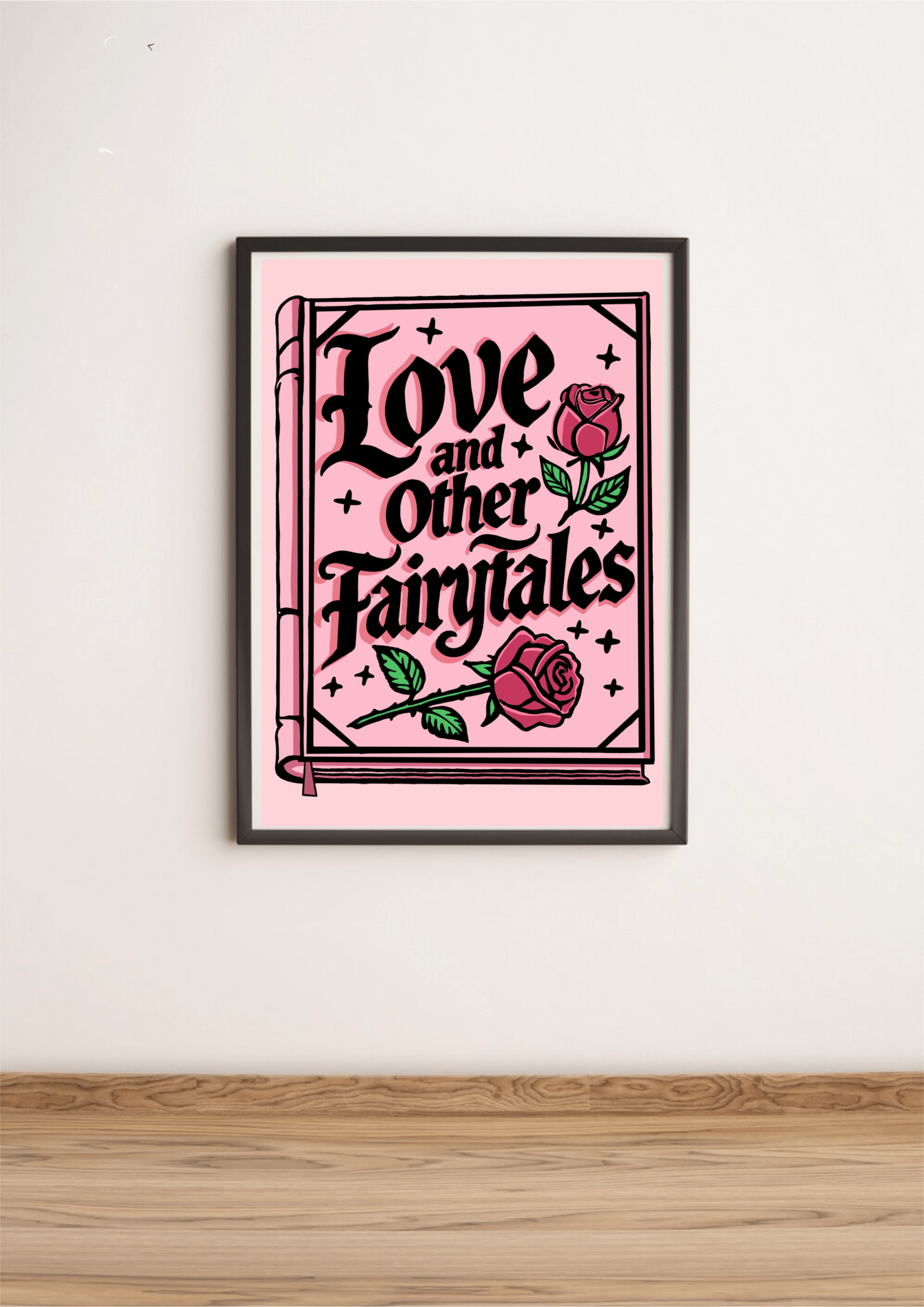 Love and Other Fairytales Art Print – Whimsical Romance | Buy Online from The Home Crafters