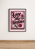 Love and Other Fairytales Art Print – Whimsical Romance | Buy Online from The Home Crafters