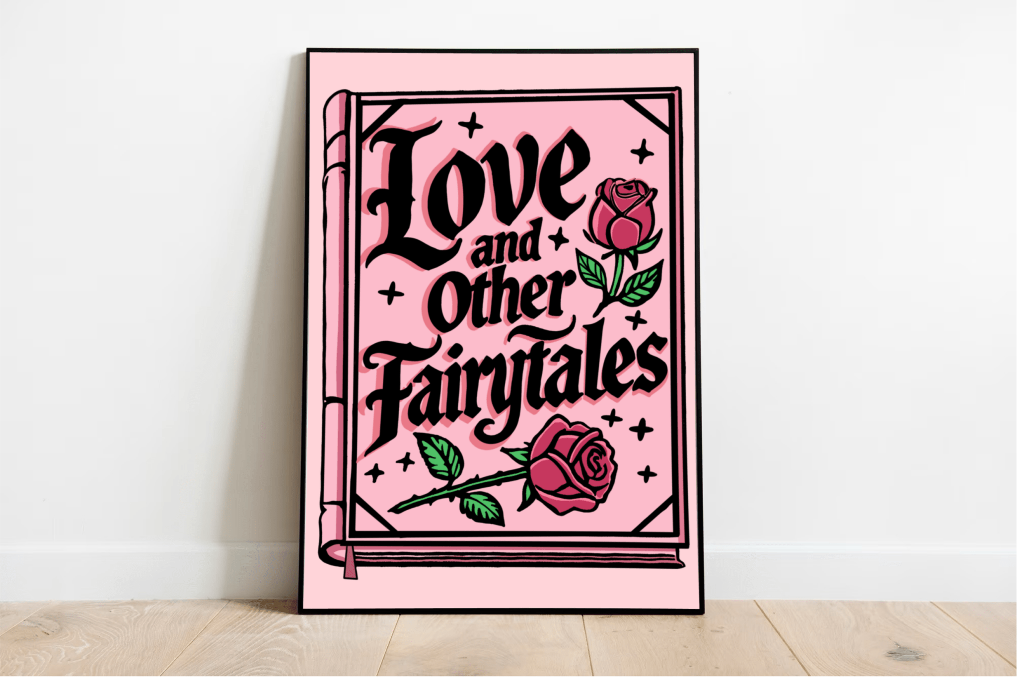 Love and Other Fairytales Art Print – Whimsical Romance | Buy Online from The Home Crafters