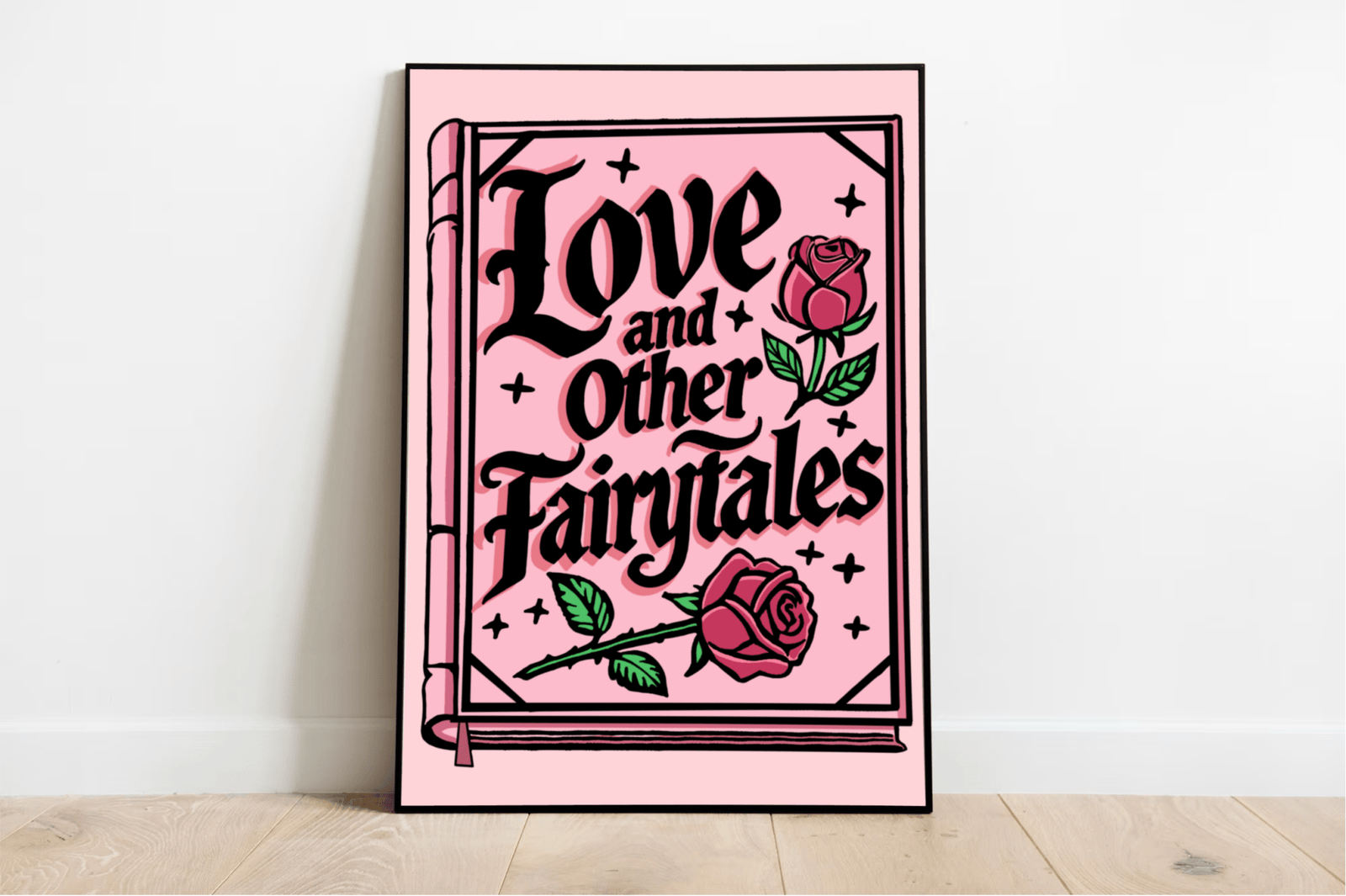 Love and Other Fairytales Art Print – Whimsical Romance | Buy Online from The Home Crafters
