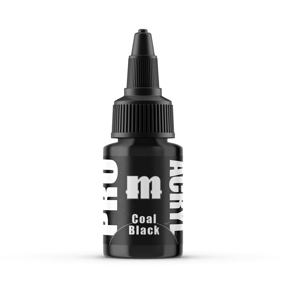 Pro Acryl: 002 Coal Black - 22ml | Buy Online from The Home Crafters
