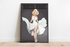 Marilyn Monroe Poster Print | Iconic Glamour Wall Art | Buy Online from The Home Crafters