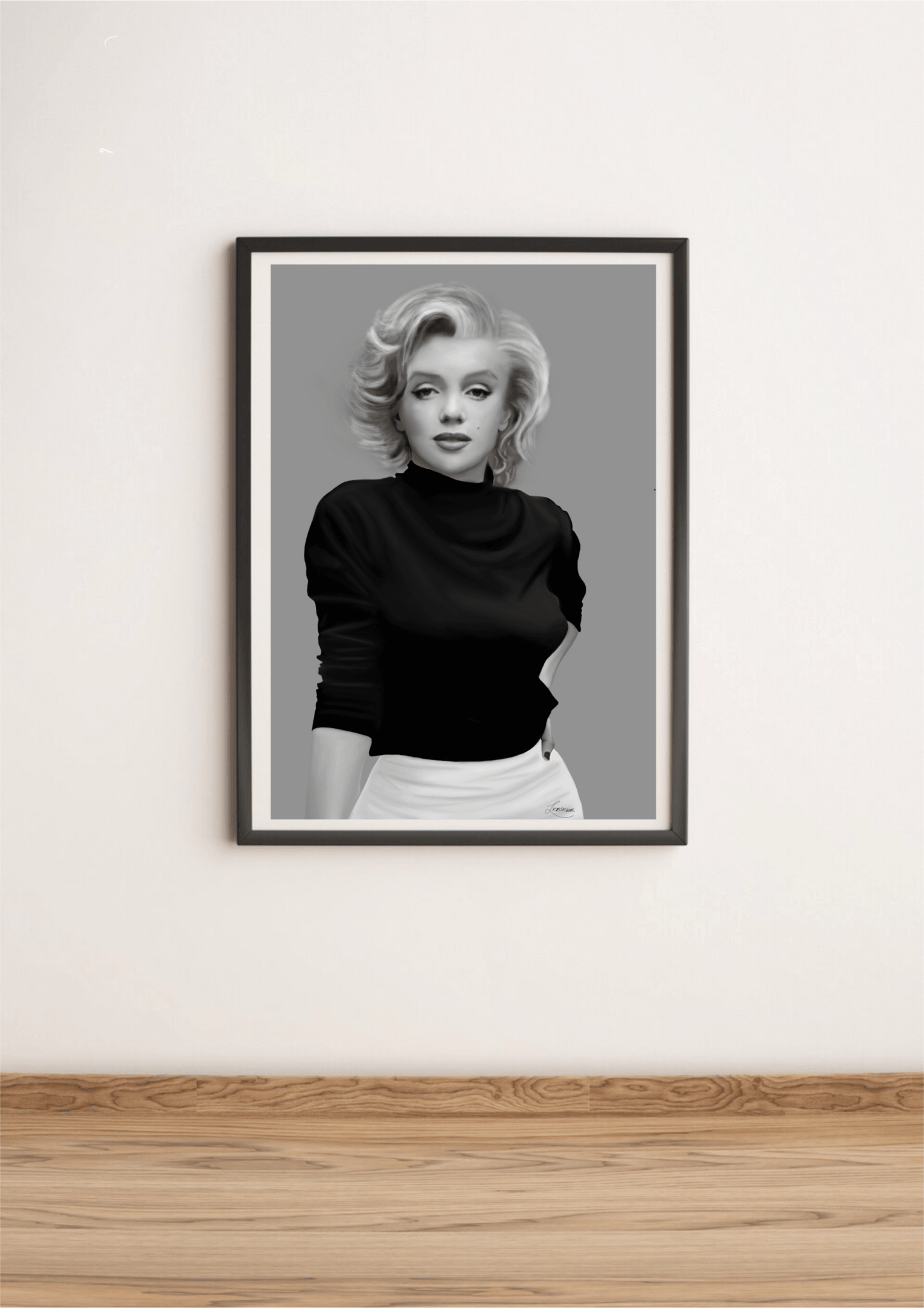 Marilyn Monroe Art Print | Timeless Hollywood Glamour | Buy Online from The Home Crafters