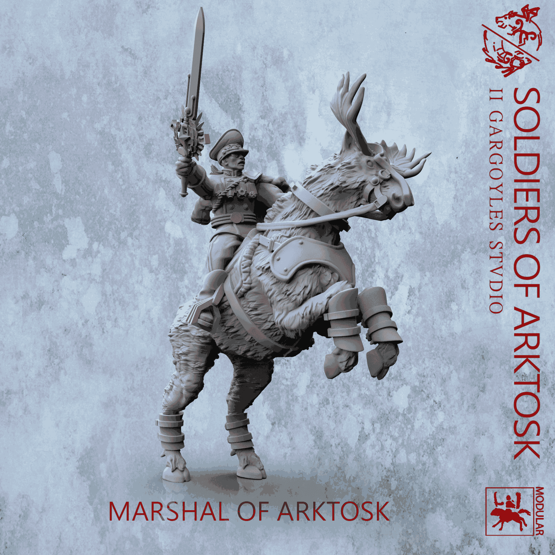 Marshal of Arktosk | Detailed Bear or Moose Mount | Buy Online from The Home Crafters