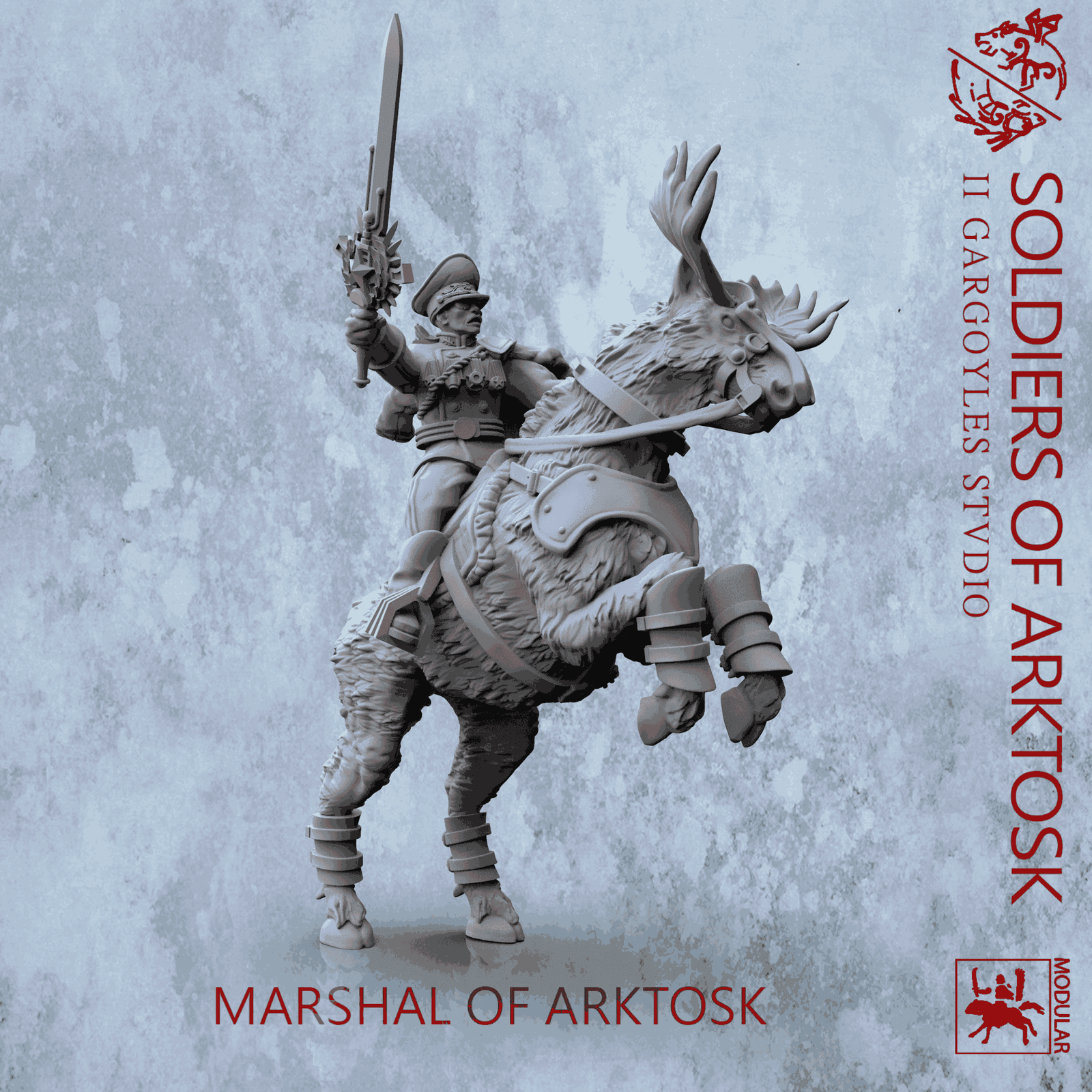 Marshal of Arktosk | Detailed Bear or Moose Mount | Buy Online from The Home Crafters