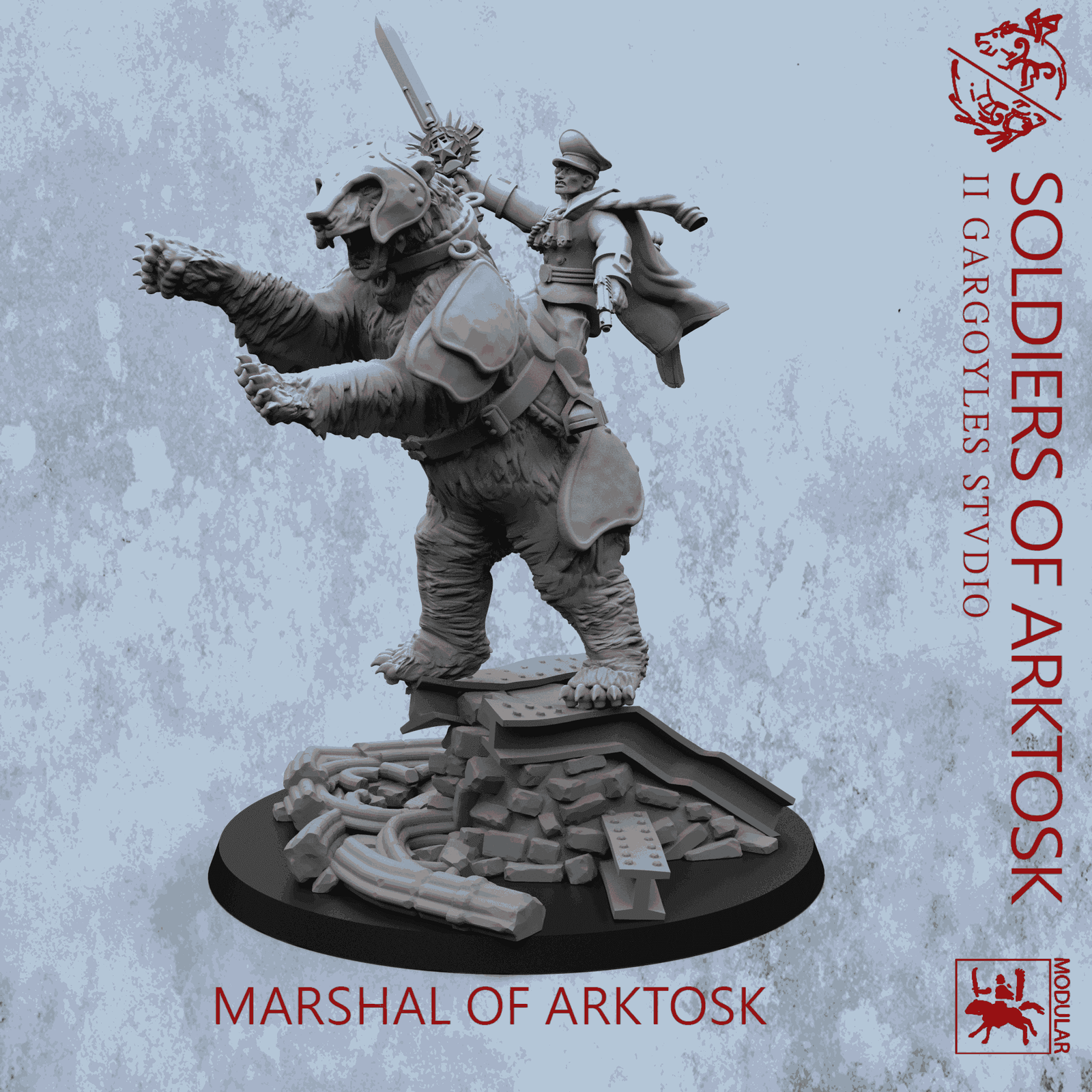 Marshal of Arktosk | Detailed Bear or Moose Mount | Buy Online from The Home Crafters