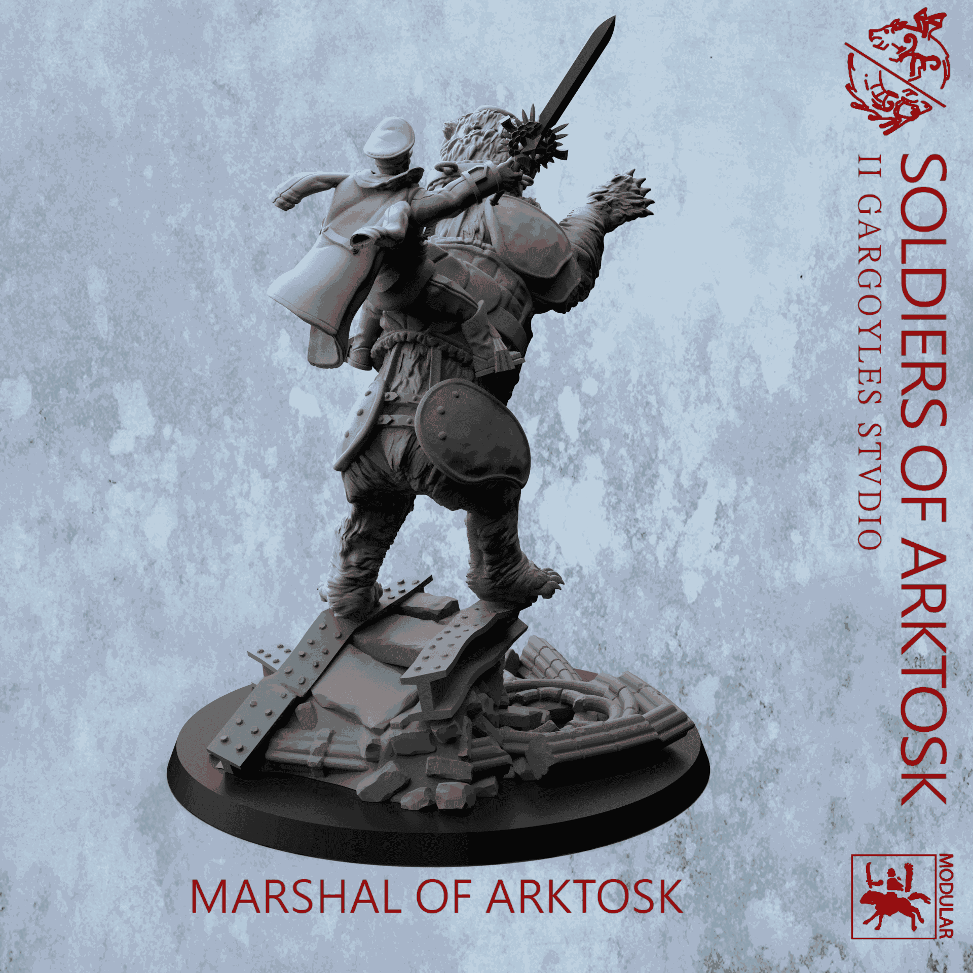 Marshal of Arktosk | Detailed Bear or Moose Mount | Buy Online from The Home Crafters