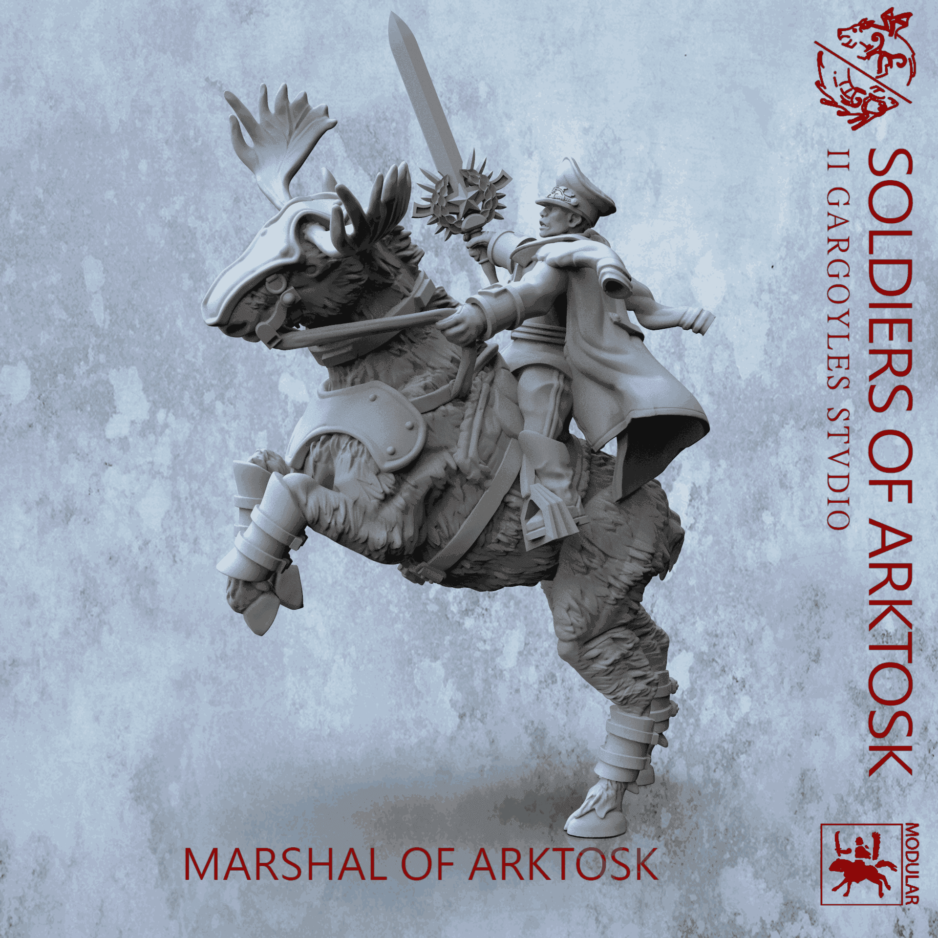 Marshal of Arktosk | Detailed Bear or Moose Mount | Buy Online from The Home Crafters