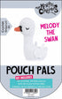 Knitty Critters Pouch Pals Crochet Kit - Melody The Swan | Buy Online from The Home Crafters