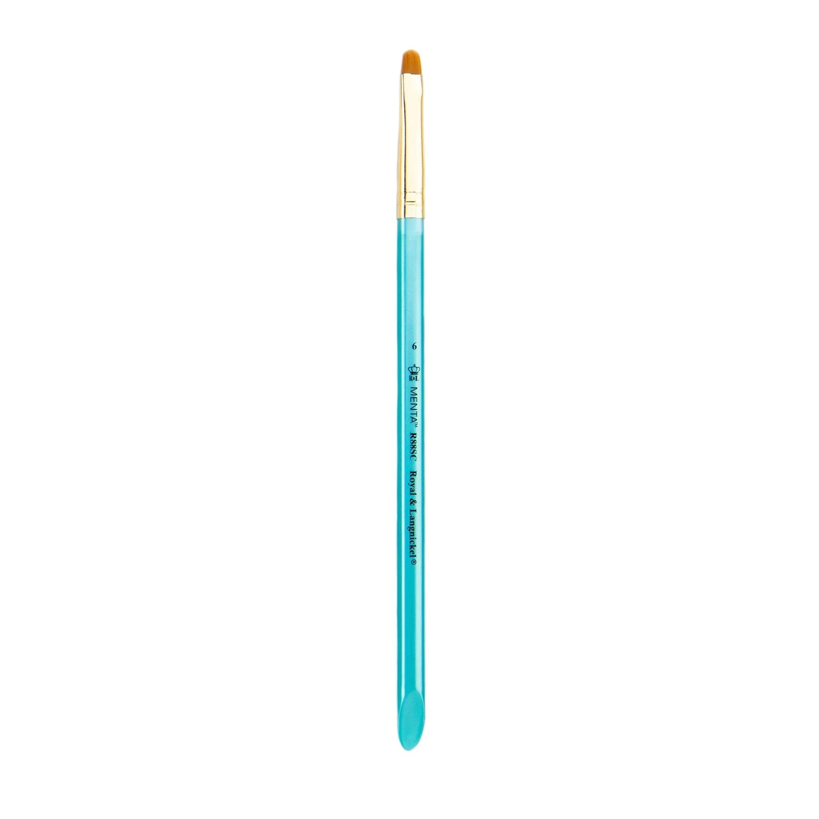 Menta Series 88: Synthetic Squirrel Paintbrush - Soft Scrubber