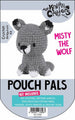 Knitty Critters Pouch Pals Crochet Kit - Misty The Wolf | Buy Online from The Home Crafters