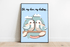 Oh My Dove, My Darling – Romantic Bird Love Art Print | Buy Online from The Home Crafters