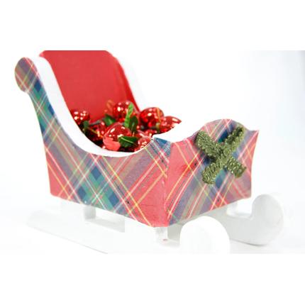 Deocpatch Small Shape - Sleigh | Buy Online from The Home Crafters