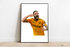 Ruben Neves Football Art Print | A3 A4 A5 | Buy Online from The Home Crafters