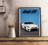 Velocity Symphony – Nissan GTR Racing Print Wall Art | Buy Online from The Home Crafters