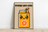 Orange You Cute Art Print – Fun Fruit Pun Wall Decor | Buy Online from The Home Crafters