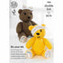 King Cole <b>Children in Need Pudsey & Blush Bear</b> Knitting Pattern - Double Knit