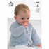 King Cole Babies Cardigan, Hooded Gilet, Long & Short Sleeved Sweaters Crochet Pattern 3478 - Double Knit | Buy Online from The Home Crafters