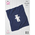 King Cole Baby Blankets & Teddy Bear Toy: Knitting Pattern 4005 - Double Knit | Buy Online from The Home Crafters